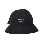 Vintage Bucket Hat Moncler , Black , Unisex