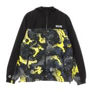 Camo Hoodie Jas Geel/Zwart Octopus , Multicolor , Heren