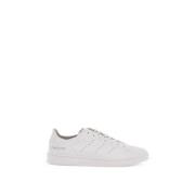 Minimalistische witte leren sneakers Y-3 , White , Heren