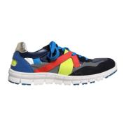 Multicolor Leren Sneakers met Rubberen Zool Dolce & Gabbana , Multicol...