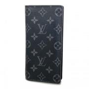 Pre-owned Canvas wallets Louis Vuitton Vintage , Black , Heren