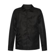 Zwarte Klassieke Jas Lange Mouwen Givenchy , Black , Heren