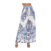 Wijde Pijp Broek Glaze en Graze Camilla , Multicolor , Dames