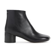 Zwarte Enkellaarzen Dames Schoenen MM6 Maison Margiela , Black , Dames