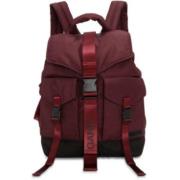 Burgundy Tech Backpack Ganni , Brown , Dames