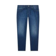 Stijlvolle Denim Jeans voor Mannen Dondup , Blue , Heren