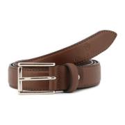 Lichtbruine leren riem Duca di Morrone , Brown , Heren