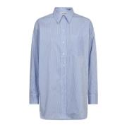 Oversized Shirt Blouse Lichtblauw Co'Couture , Blue , Dames