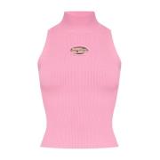 Stijlvolle Pullover Top Diesel , Pink , Dames