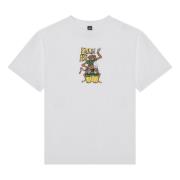 Korte mouwen ronde hals T-shirt Brain Dead , White , Heren