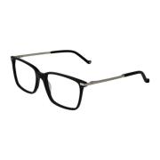 Zwarte vierkante optische monturen met demo glazen Hackett , Black , H...