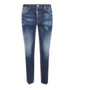 Blauwe Jeans Ultieme Stijl Comfort Dsquared2 , Blue , Heren