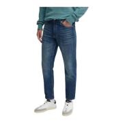 Slim Fit Vijf-Pocket Dad Jeans Calvin Klein Jeans , Blue , Heren