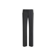 Elegante wollen broek met riemlussen Tom Ford , Gray , Dames