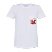 T-shirt Nunzio Max Mara , White , Dames