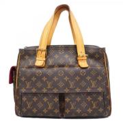 Pre-owned Canvas louis-vuitton-bags Louis Vuitton Vintage , Brown , Da...