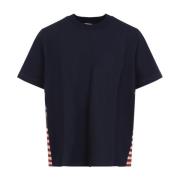 Blauw T-shirt voor heren Stijlvol Bottega Veneta , Blue , Heren