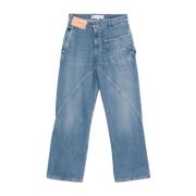 Blauwe Jeans Verhoog Garderobe Ultieme Stijl JW Anderson , Blue , Here...