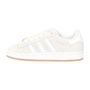 Campus Sneakers Beige Unisex Lente Zomer Adidas Originals , White , Da...