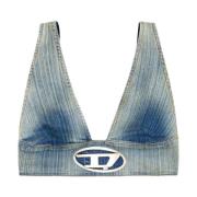 Stijlvolle Tops voor Vrouwen Diesel , Blue , Dames