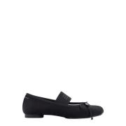 Zwarte Ballerina`s met Iconische Tabi Teen MM6 Maison Margiela , Black...