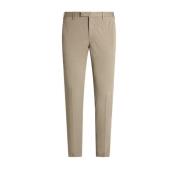 Katoenen Heren Slim Fit Broek PT Torino , Gray , Heren