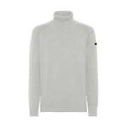 Heren Turtleneck Sweater Fisherman Style RRD , Gray , Heren