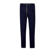 Viscose Casual Broek met Plooien Liu Jo , Blue , Heren