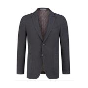 Katoenen Blazer Multi-Bruin Stijlvol Mannen Michael Kors , Gray , Here...