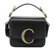 Pre-owned Leather handbags Chloé Pre-owned , Black , Dames