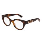 Stijlvolle Bril Gg0209O Gucci , Brown , Unisex