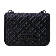 Stijlvolle Dames Tas Herfst/Winter Collectie Love Moschino , Black , D...