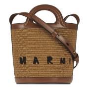 Stijlvolle Tassen Collectie Marni , Brown , Dames