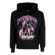 Zwarte hoodie met voorzak Propaganda , Black , Heren