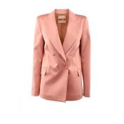 Elegant Polyester Blazer Aniye By , Pink , Dames