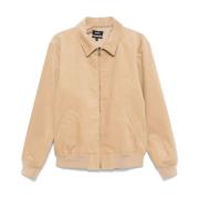 Beige Jas voor Stijlvolle Look A.p.c. , Beige , Heren