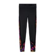 Lente/Zomer Leggings met Elastaanmix Desigual , Black , Dames