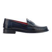 Zwarte leren loafers voor vrouwen Salvatore Ferragamo , Black , Dames