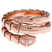 Pre-owned Rose Gold rings Bvlgari Vintage , Yellow , Dames