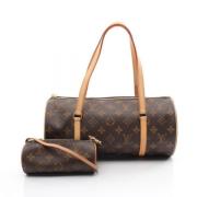 Pre-owned Canvas louis-vuitton-bags Louis Vuitton Vintage , Brown , Da...