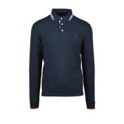 Mannen Navy Blauw Shirt U.s. Polo Assn. , Blue , Heren