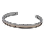 Pre-owned Stainless Steel bracelets Bvlgari Vintage , Gray , Dames