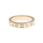 Pre-owned Rose Gold rings Bvlgari Vintage , Yellow , Dames