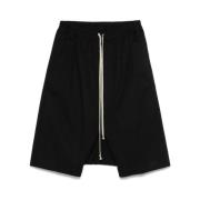 Zwarte broek met elastische tailleband Rick Owens , Black , Heren