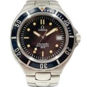 Pre-owned Glass watches Omega Vintage , Black , Heren