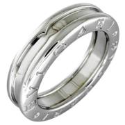 Pre-owned White Gold rings Bvlgari Vintage , Gray , Dames