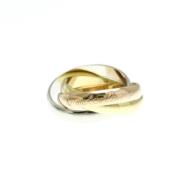 Pre-owned Rose Gold rings Cartier Vintage , Yellow , Dames