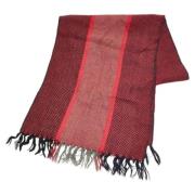 Pre-owned Wool scarves Dior Vintage , Red , Dames