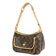 Pre-owned Canvas shoulder-bags Louis Vuitton Vintage , Brown , Dames