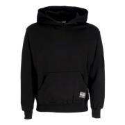 Zwarte Bicolor Hoodie met Logo Borduurwerk Propaganda , Black , Heren